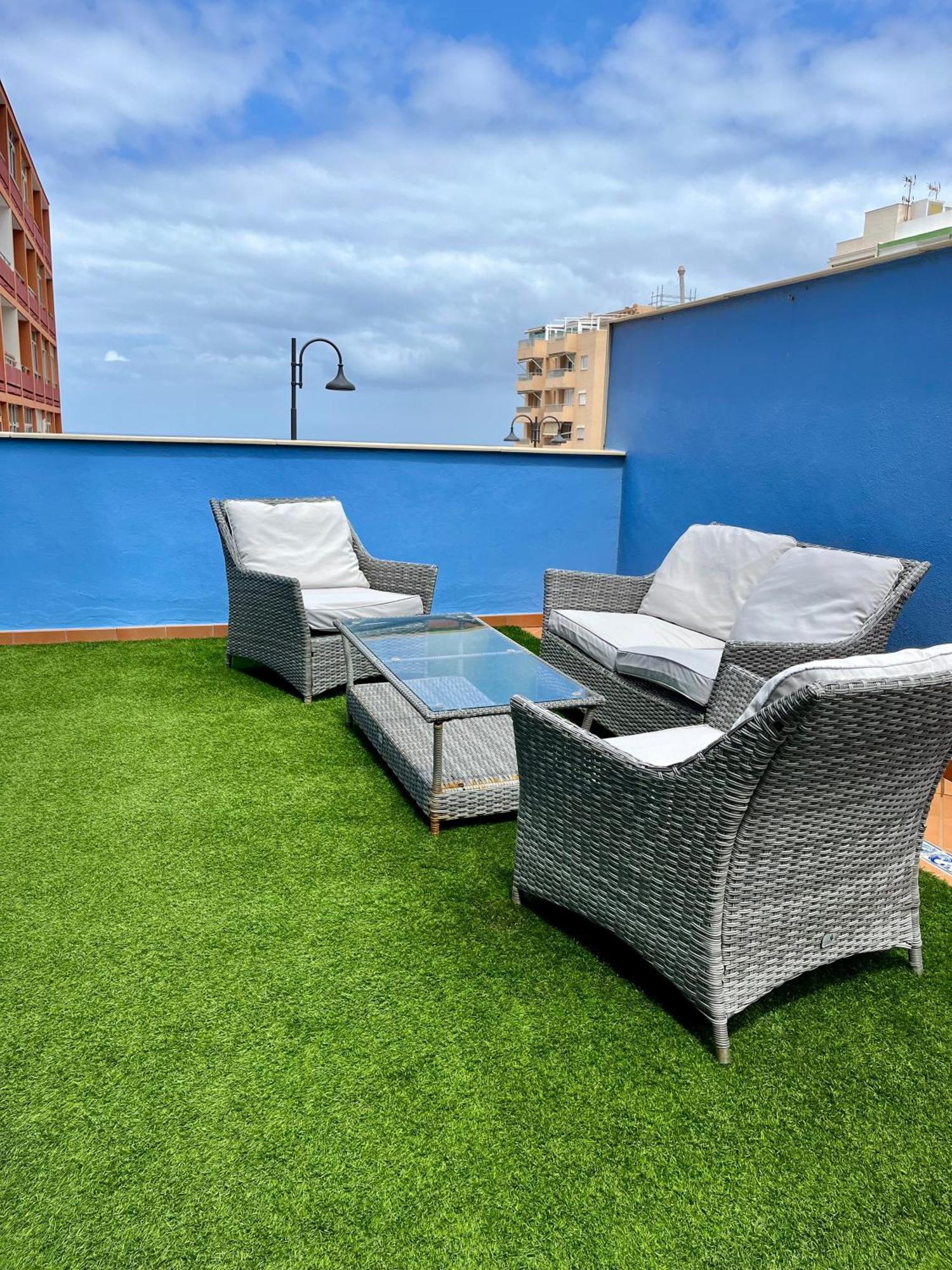 A Pie De Playa Con Amplia Terraza