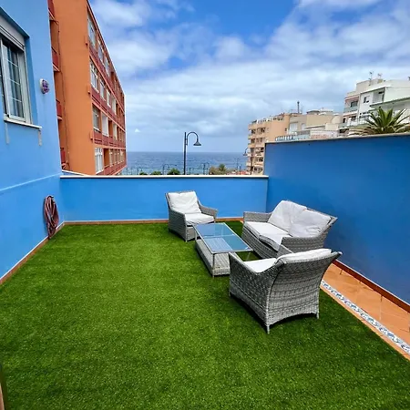 Apartamento A Pie De Playa Con Una Amplia Terraza El Puertito Exterior photo